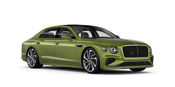 Bentley Dubai New Bentley Flying Spur Speed v8 hybrid sedan in Tourmaline green paint