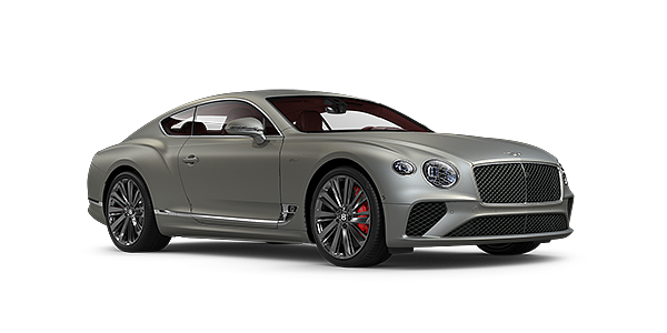 Bentley Emirates -  Dubai Bentley GT Speed coupe in Extreme Silver paint front 34