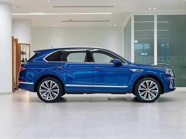 4:Bentley Bentayga V8, SUV, Moroccan Blue, Bentley Dubai