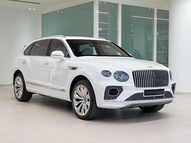0:Bentley Bentayga EWB Azure First Edition V8, SUV, Glacier White, Bentley Dubai