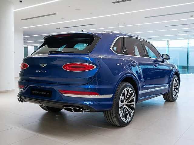2:Bentley Bentayga V8, SUV, Moroccan Blue, Bentley Dubai