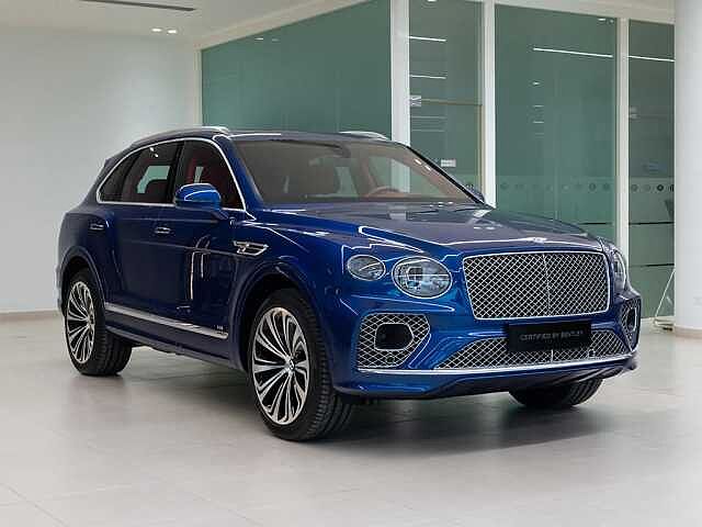0:Bentley Bentayga V8, SUV, Moroccan Blue, Bentley Dubai